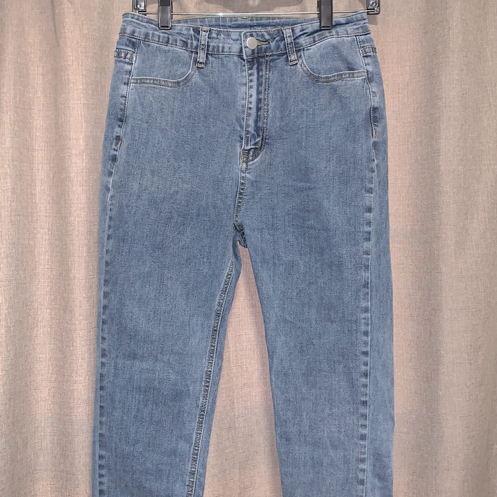 acid wash skinny jeans